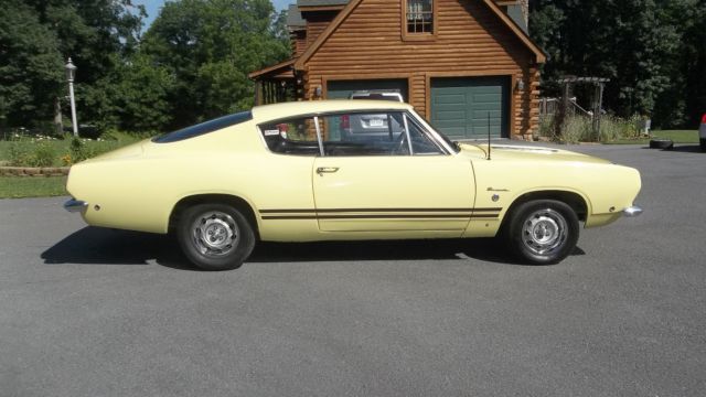 1968 Plymouth Barracuda Formula S Fastback - photo 5