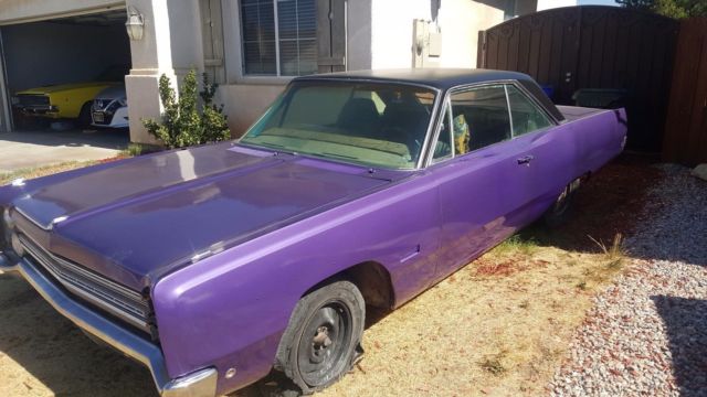 1968 Plymouth Fury III 2dr Hardtop 318 Auto Plum Crazy 1968 Plymouth Fury III