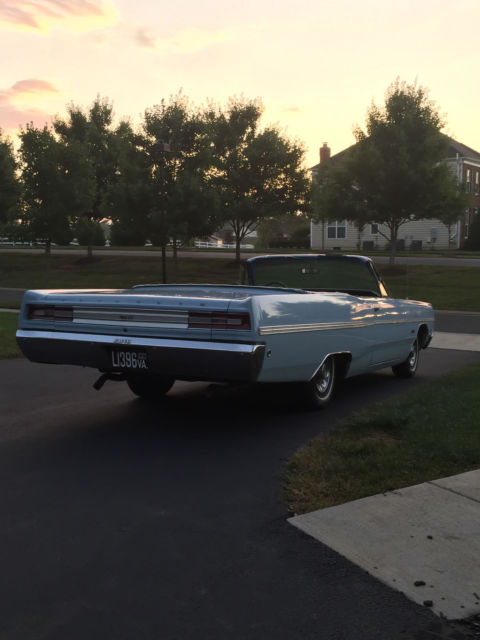 1968 Plymouth Fury Convertible Fury III