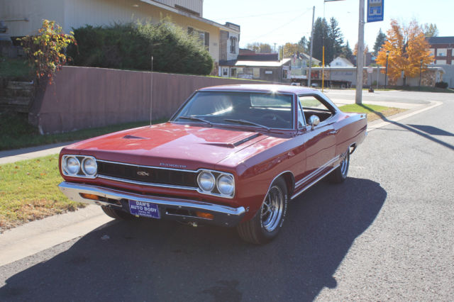1968 Plymouth GTX 440 4-speed Numbers Matching 1968 Plymouth GTX