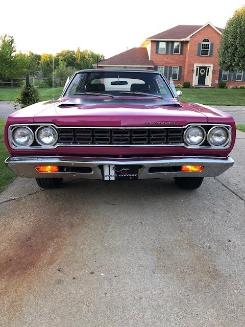 1968 Plymouth Road Runner ROAD RUNNER MOPAR MUSCLE CAR HOT ROD Panther Pink - photo 6