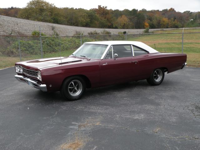 1968 Plymouth Road Runner, True RM21 Car, Rare Factory Color, 440, Automatic, PS 1968 Plymouth Road Runner