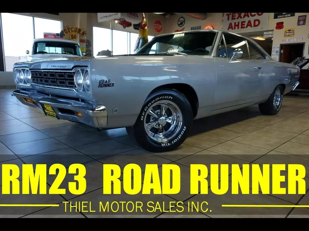 1968 Plymouth Roadrunner 2DR HARDTOP 383 V8 Automatic 68 69 70 1968 Plymouth Road Runner 2DR HARDTOP