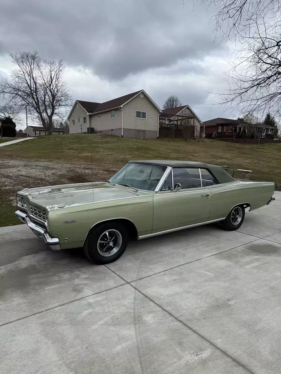 1968 Plymouth Satellite Convertible Green 1968 Plymouth Satellite