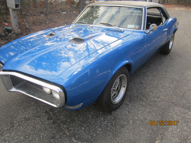 1968 Pontiac Firebird 350 at YJ code 265hp bucket seats console rally hood rims 1968 Pontiac Firebird chrome