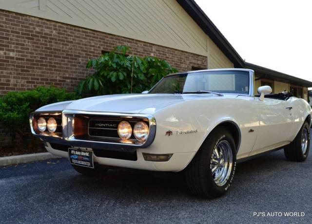 1968 Pontiac Firebird 350 V8 Numbers Matching 4 Speed Convertible - photo 11
