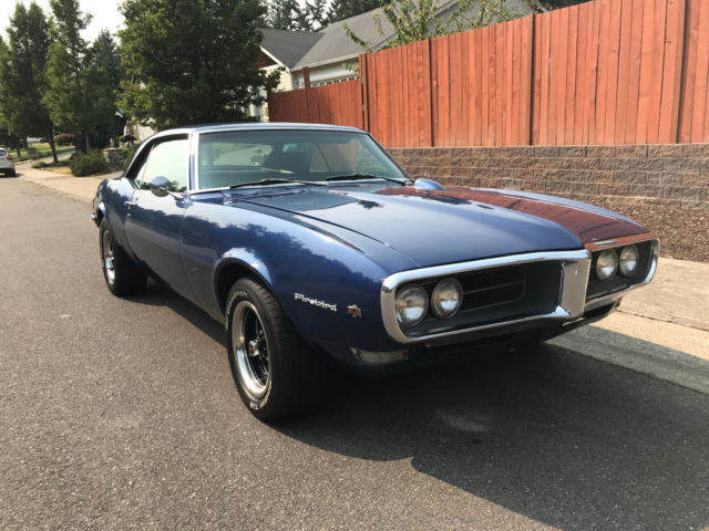 1968 Pontiac Firebird 400 Automatic NO RESERVE Hood Tach Clean SOLID 1968 Pontiac Firebird