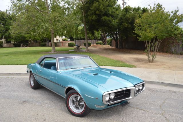 1968 Pontiac Firebird 400 1 Owner Rust Free #s Matching - photo 4