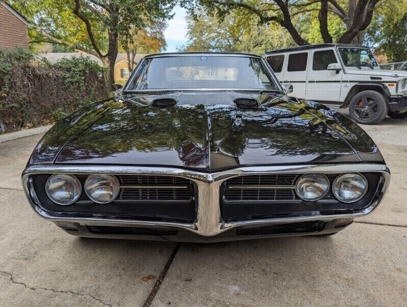 1968 Pontiac Firebird Black RWD Automatic 1968 Pontiac Firebird