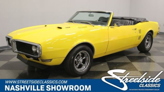 1968 Pontiac Firebird Convertible 400 V8 3 Speed Automatic Classic Vintage Coll 1968 Pontiac Firebird --