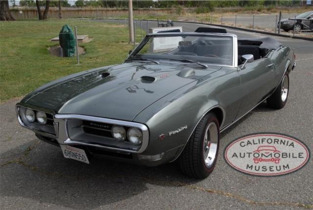 1968 Pontiac Firebird Convertible 400 V8 4-Speed Numbers Matching 1968 Pontiac Firebird
