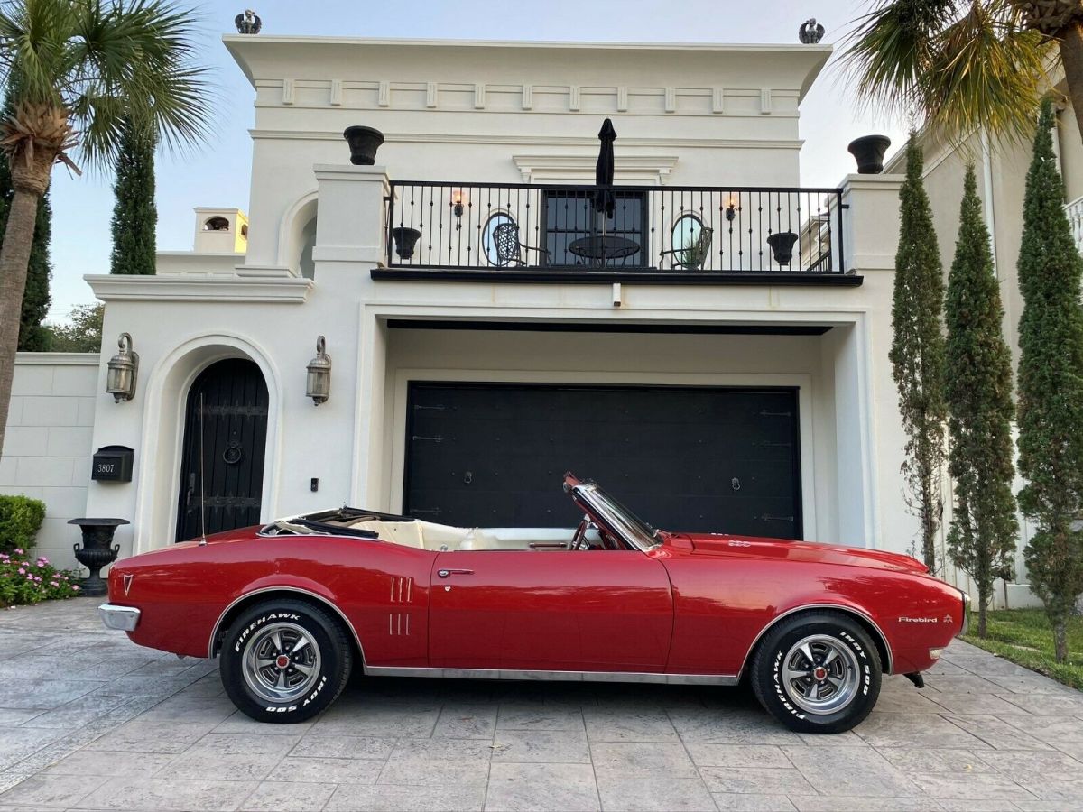 1968 Pontiac Firebird Convertible, 400 V8 engine, automatic, AC, pwr steer/brake 1968 Pontiac Firebird