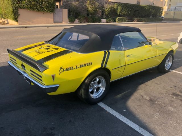 1968 Pontiac Firebird Convertible aptly named "THE HELLBIRD" 1968 Pontiac Firebird Convertible