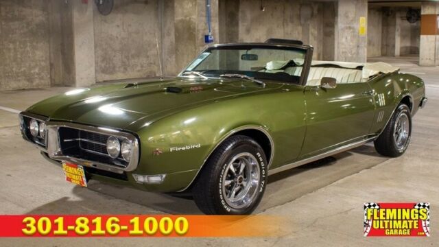1968 Pontiac Firebird Convertible Flemings Ultimate Garage 1968 Pontiac Firebird Convertible
