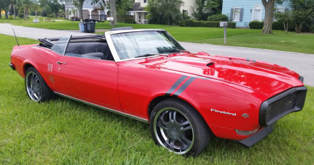 1968 Pontiac Firebird Convertible MATCHING NUMBER # LR 1968 Pontiac Firebird