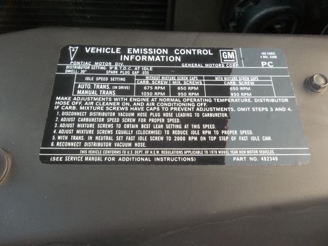 1968 Pontiac Firebird Convertible - photo 10