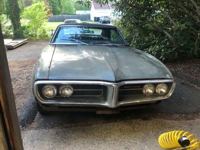 1968 Pontiac Firebird Coupe Green RWD Manual 1968 Pontiac Firebird