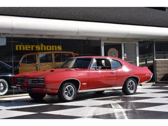 1968 Pontiac GTO 4 Speed Manual 2-Door Coupe 1968 Pontiac GTO