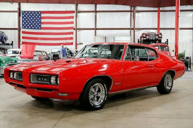 1968 Pontiac GTO 60296 Miles Solar Red Coupe 400ci V8 Automatic 1968 Pontiac GTO --