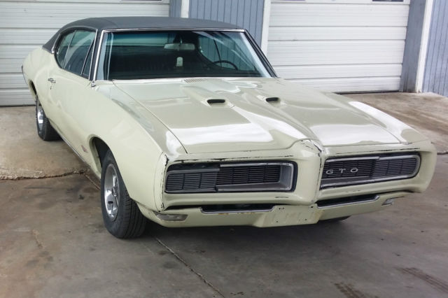 1968 Pontiac GTO 6.6L 400 4 Barrel ALL ORIGINAL TRUE BARN FIND! 66631 Miles 1968 Pontiac GTO GTO