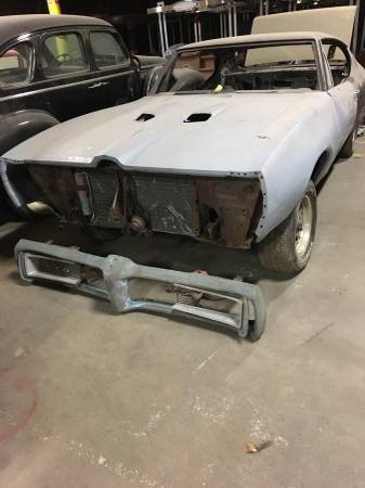 1968 Pontiac GTO Base 6.6L Project Car 1968 Pontiac GTO
