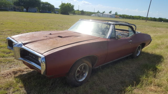 1968 Pontiac GTO Convertable 1968 Pontiac GTO GTO