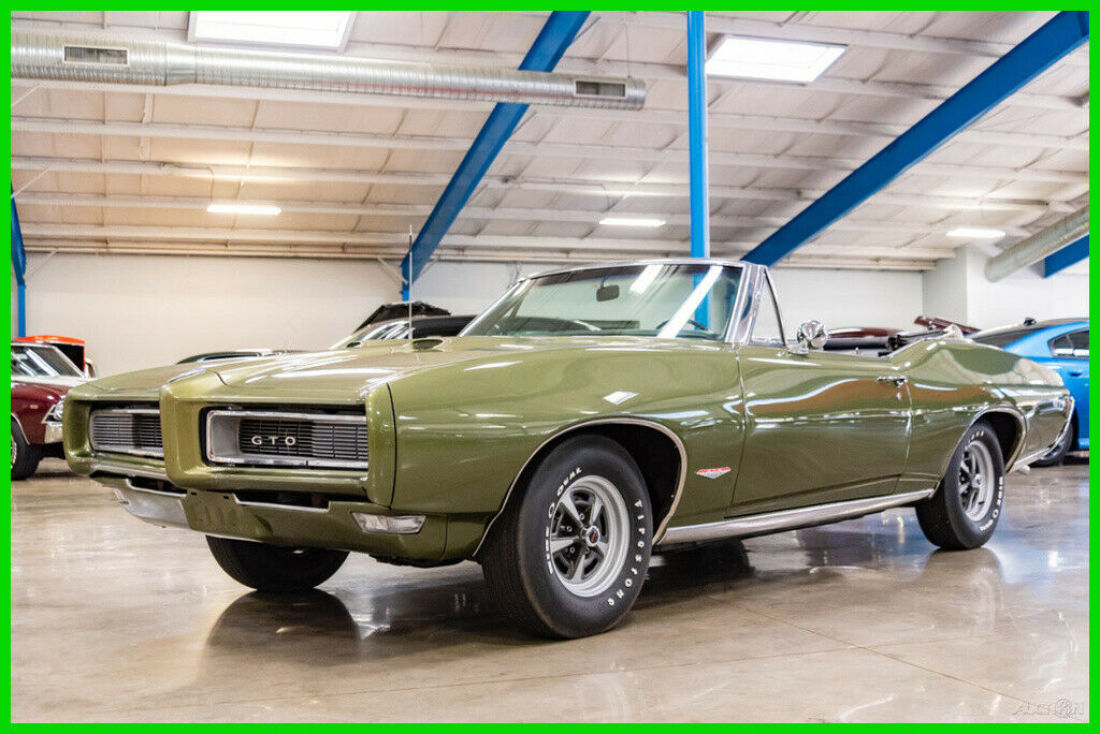 1968 Pontiac GTO Convertible 4-Speed Manual Numbers Matching 1968 Pontiac GTO 1968 Pontiac GTO Convertible 4-Speed Manual Numbers Matching
