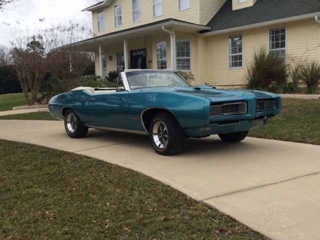 1968 PONTIAC GTO CONVERTIBLE 4SP FRAME OFF RESTORATION 1968 Pontiac GTO
