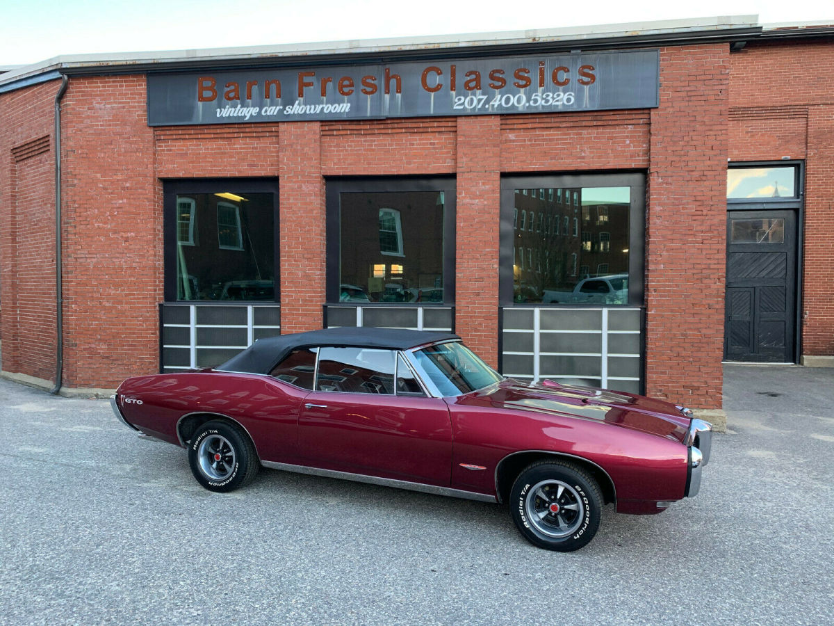 1968 Pontiac GTO Convertible! Beautifuly Restored! TRUE 242 G.T.O w/ PHS L@@k! 1968 Pontiac GTO