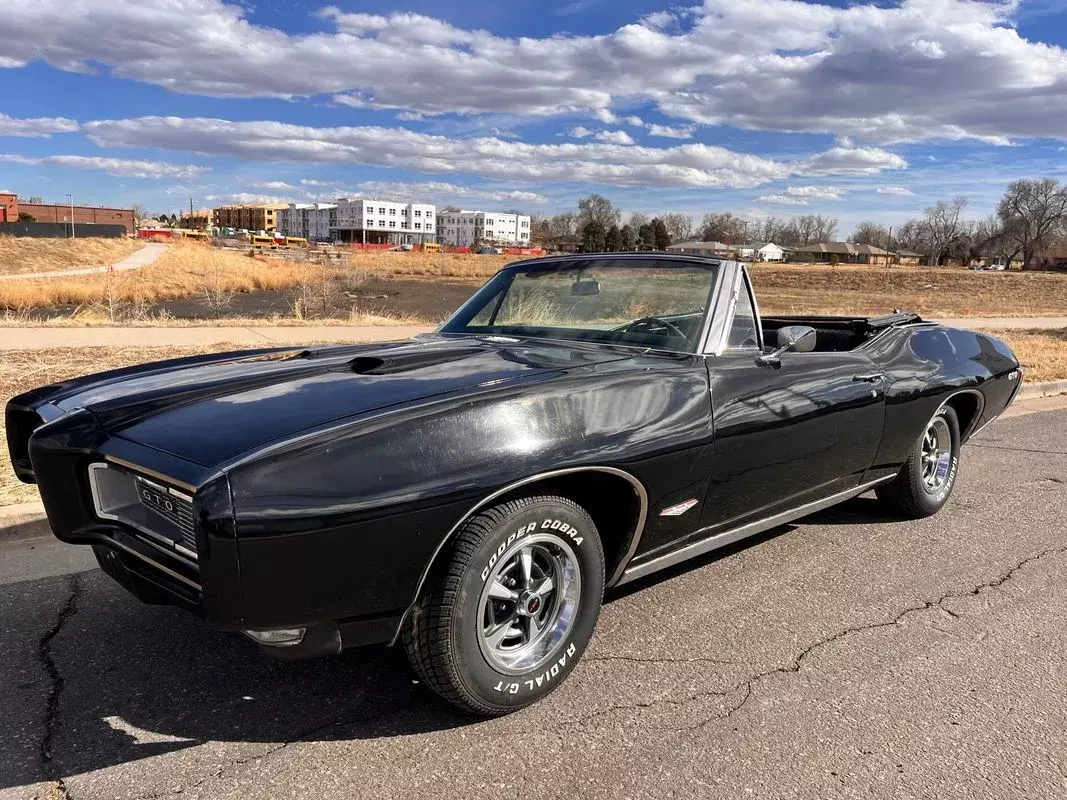 1968 Pontiac GTO Convertible Numbers matching 400CI 350HP with a 4- 88,556 Miles 1968 Pontiac GTO Convertible Numbers matching 400CI 350HP with a 4-