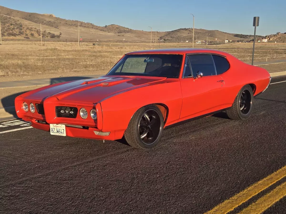 1968 Pontiac GTO Coupe Orange LS2 6-speed 1968 Pontiac GTO LS2 6-speed