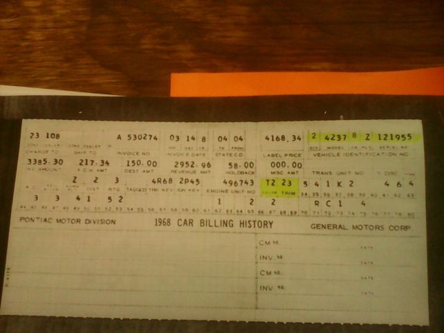 1968 Pontiac GTO 2 door - photo 3