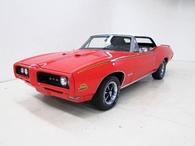 1968 Pontiac GTO Judge Tribute 79568 Miles Carousel Red Convertible 400 cid 4-S 1968 Pontiac GTO Judge Tribute --