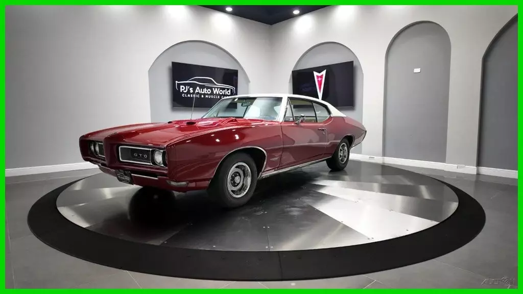 1968 Pontiac GTO WT engine block factory rated at 360 horsepower