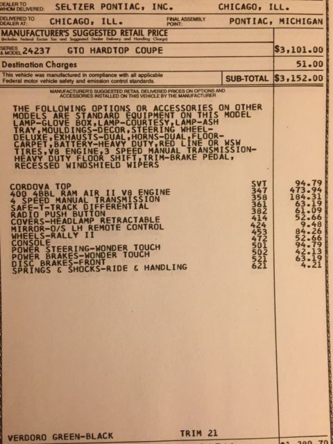 1968 Pontiac GTO - photo 2