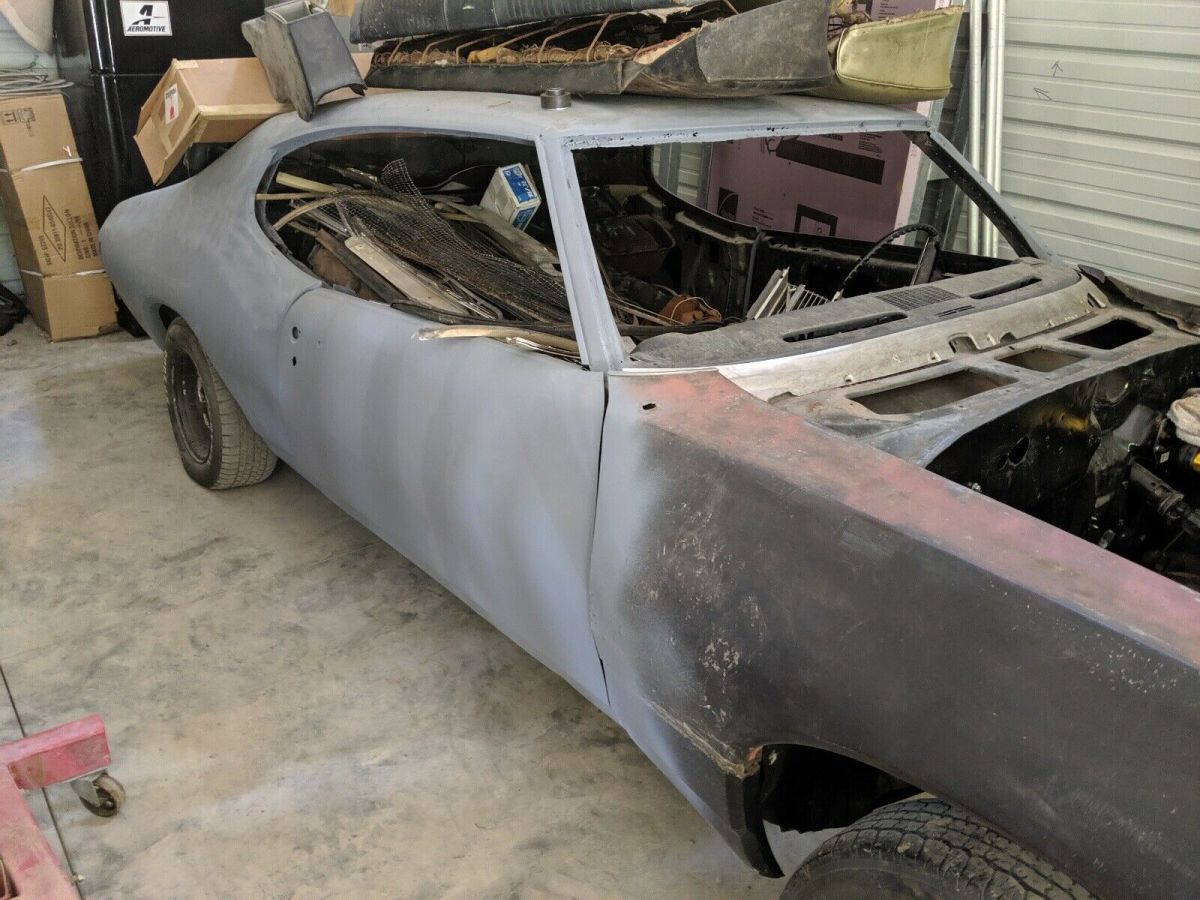 1968 Pontiac GTO Sedan Green RWD Manual GTO 1968 Pontiac GTO GTO