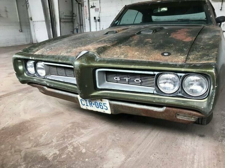 1968 Pontiac GTO Clean title, great project - photo 2
