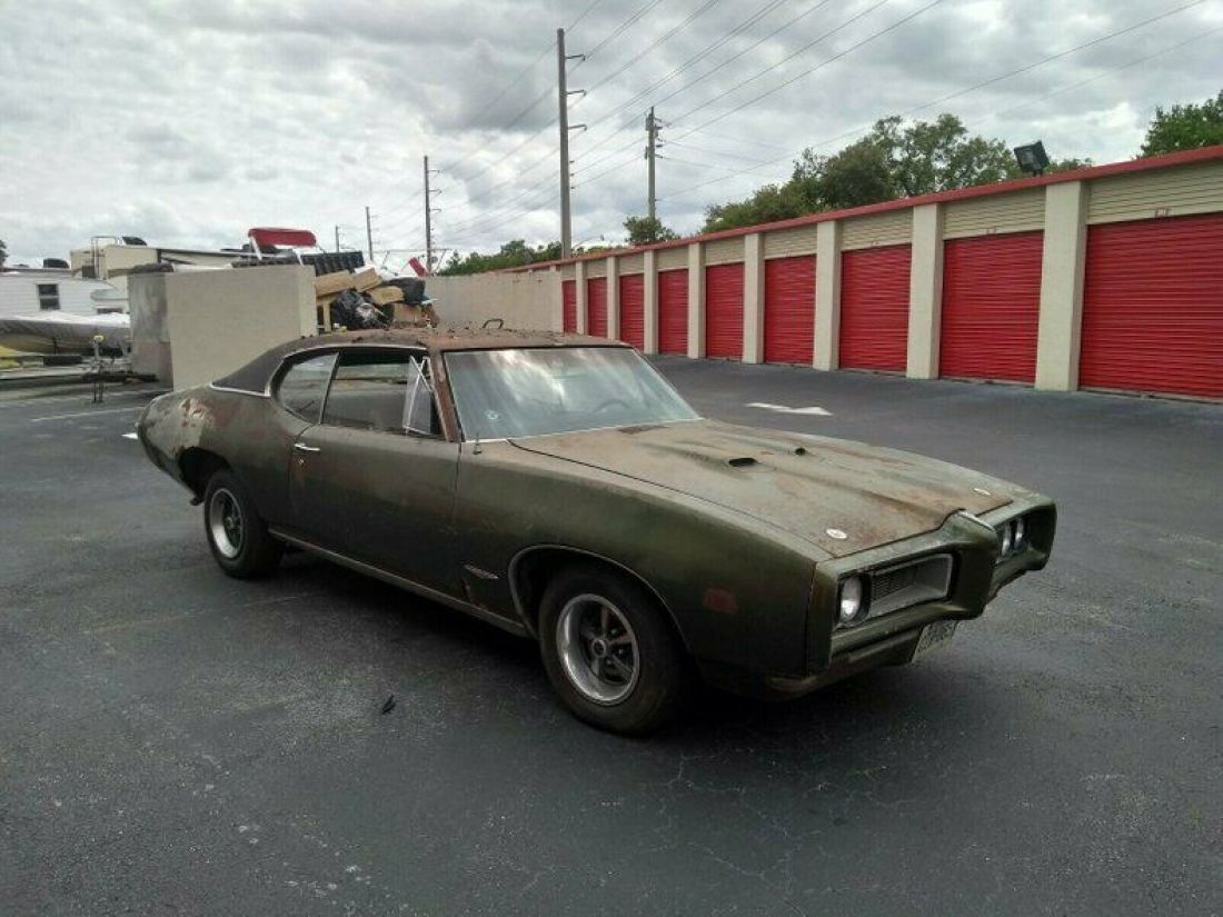 1968 Pontiac GTO Clean title, great project - photo 3