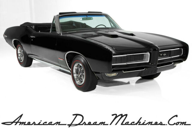1968 Pontiac GTO Triple Black, Gorgeous Automatic Convertible 1968 Pontiac GTO Triple Black, Gorgeous