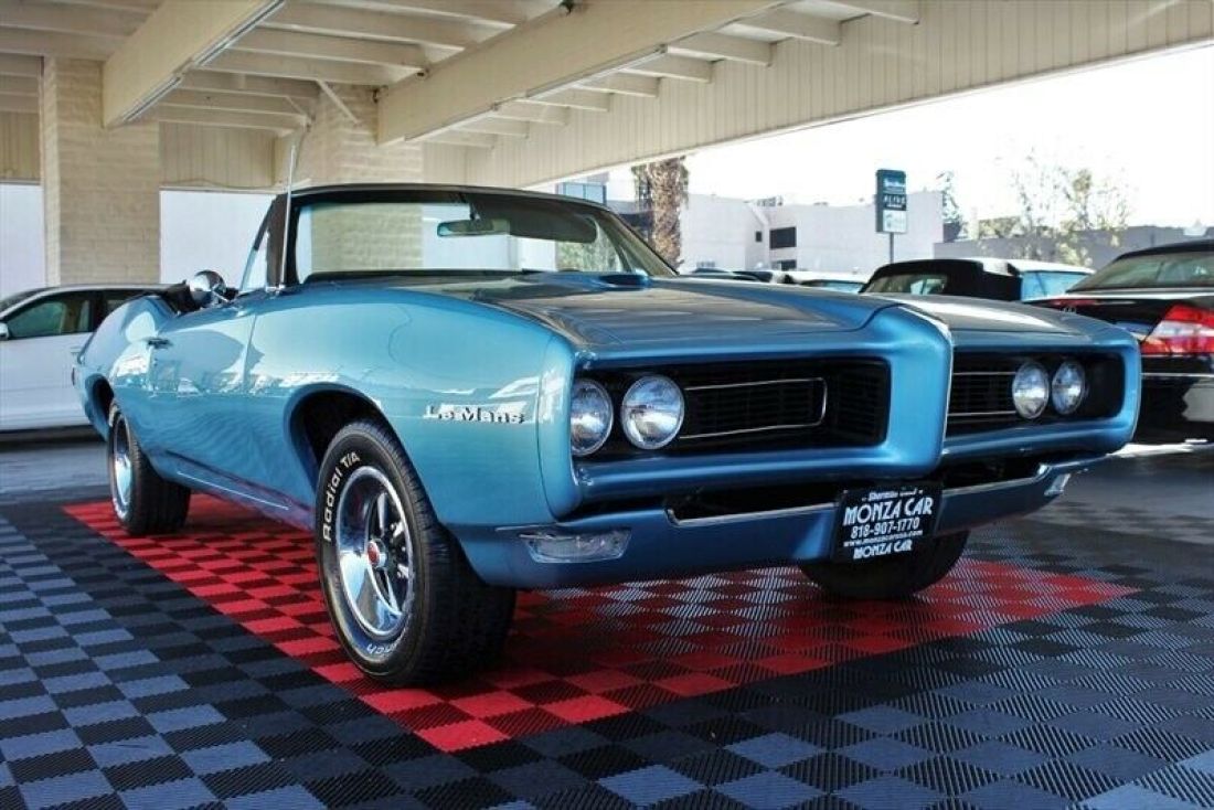 1968 Pontiac Le Mans 38854 Miles Blue Automatic 1968 Pontiac Le Mans
