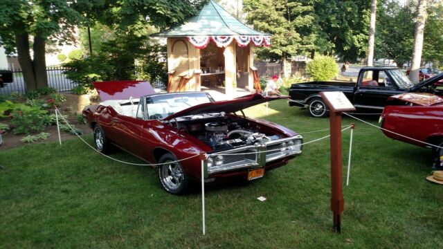 1968 Pontiac LeMans Convertible frame off resto-mod 1968 Pontiac Le Mans Convertible