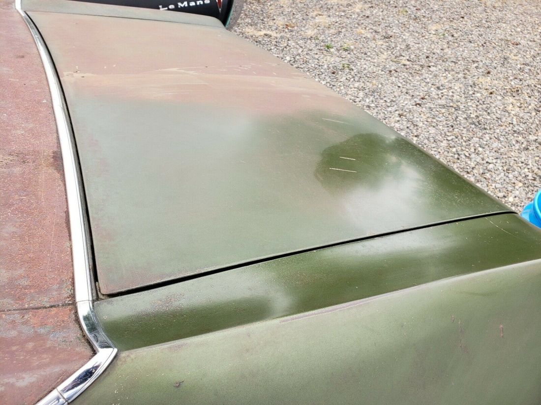 1968 Pontiac LeMans Vinyl top trim, door edge trim - photo 2