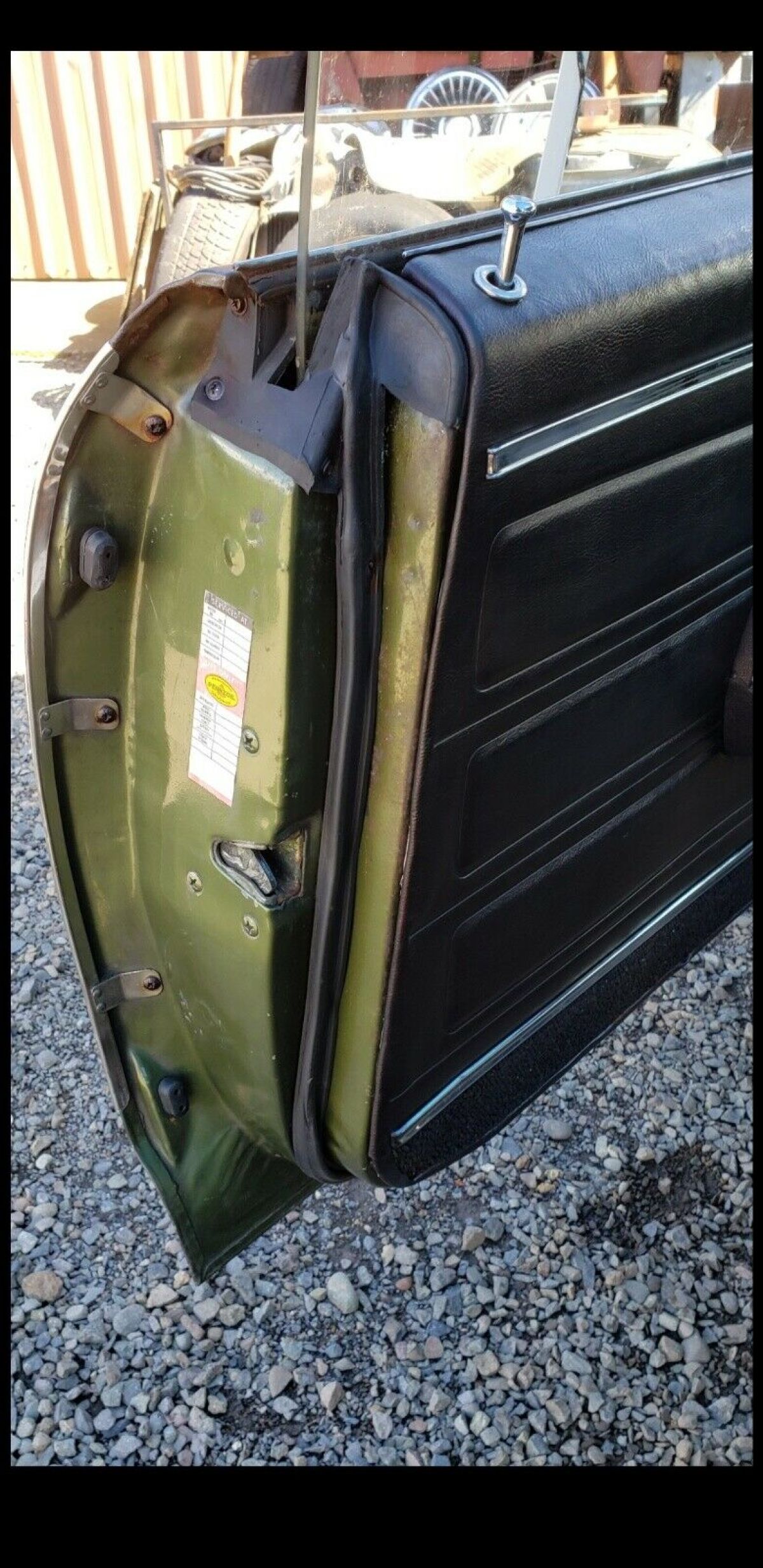 1968 Pontiac LeMans Vinyl top trim, door edge trim - photo 5