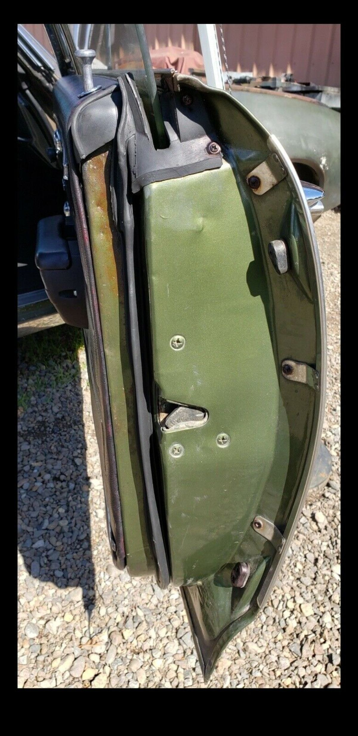 1968 Pontiac LeMans Vinyl top trim, door edge trim - photo 6