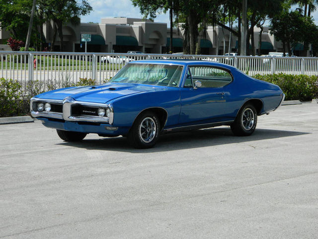 1968 PONTIAC TEMPEST LEMANS ALEUTIAN BLUE 350 4BBL QUADRAJET POWERGLIDE RESTORED 1968 Pontiac Tempest TEMPEST LEMANS 350 POWERGLIDE COUPE