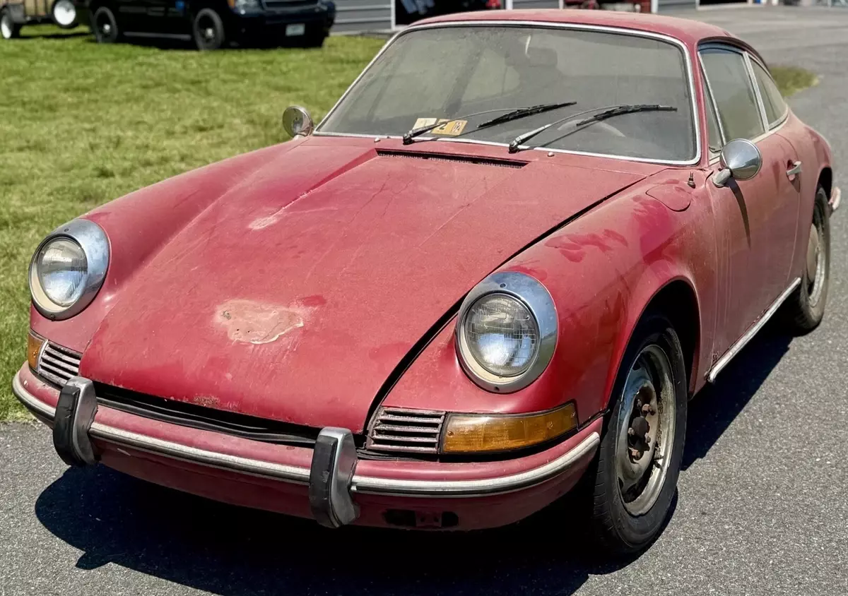 1968 Porsche 911 Coupe Red 1968 Porsche 911