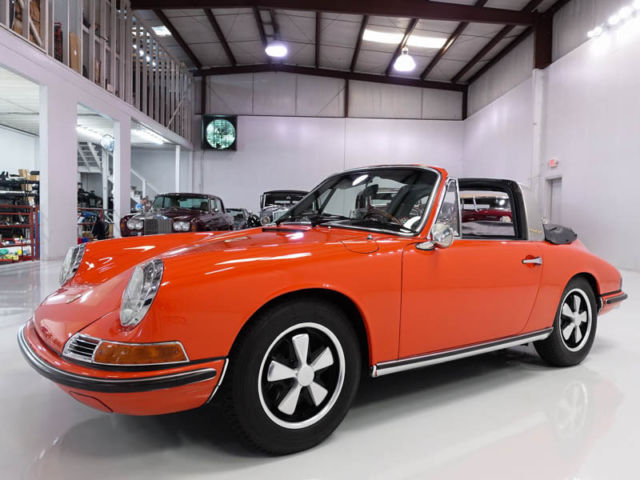 1968 PORSCHE 911S SOFT WINDOW TARGA, ONE OF VERY FEW IN THE US! 1968 Porsche 911 S Soft Window Targa, RARE “EURO-SPEC” EXAMPLE!