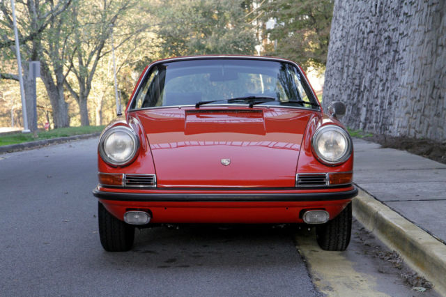 1968 Porsche 911 S Targa Restored Tangerine Numbers Matching COA - photo 11