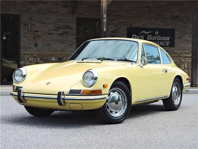 1968 Porsche 912 38,359 Miles Champagne Yellow Coupe Rust Free Original Floors 1968 Porsche 912 --