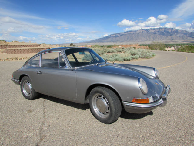 1968 Porsche 912 coupe; Beautiful car, silver with black interior 1968 Porsche 912